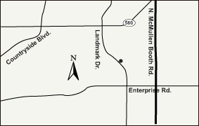 map to Clearwater, FL address